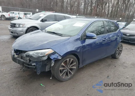 2017 Toyota Corolla Se из США, поврежденный, VIN 2T1BURHE1HC819621